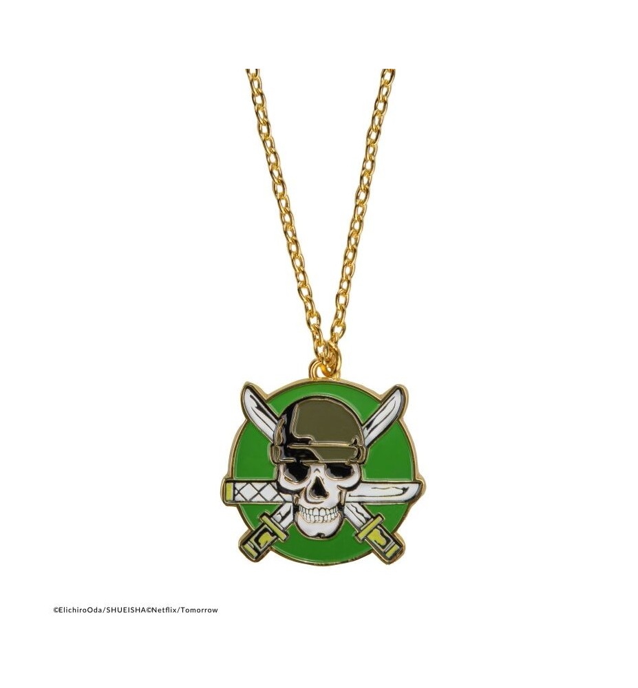 Collar Cinereplicas One Piece Roronoa Zoro Logo