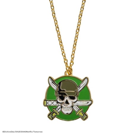 Collar Cinereplicas One Piece Roronoa Zoro Logo