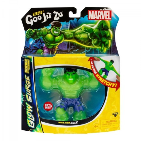 Figura Bandai Goo Jit Zu DC Increíble Hulk Glow Surge