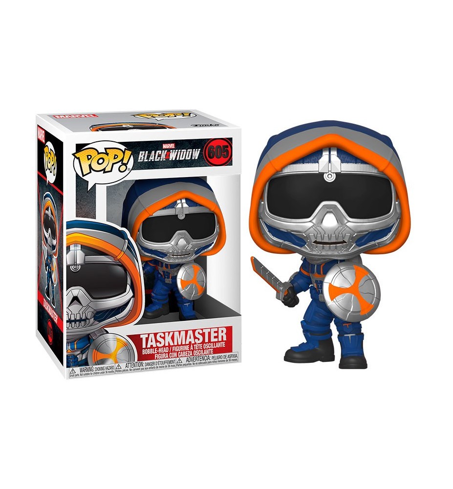 Funko Pop Marvel Viuda Negra Taskmaster Escudo Y Espada 46684