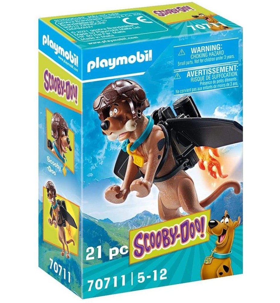 Playmobil Scooby - Doo! Figura Coleccionable Piloto