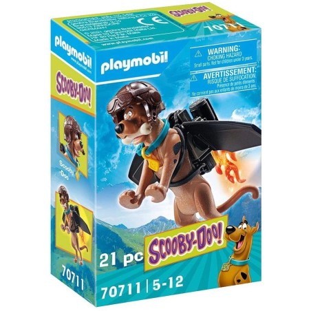 Playmobil Scooby - Doo! Figura Coleccionable Piloto