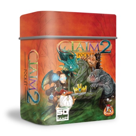 Juego De Mesa Display Claim Pocket 2 (12 Unidades) Pegi 10