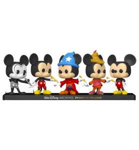 Funko Pop Disney Archivos Pack Premium 5 Mickey Mouse 51118