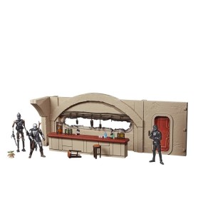 Set Nevarro Cantina + Figura Hasbro 9 -5 Cm Death Trooper The Mandalorian Star Wars Vintage F39025