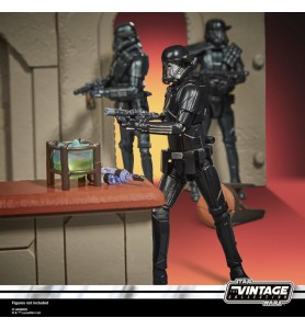 Set Nevarro Cantina + Figura Hasbro 9 -5 Cm Death Trooper The Mandalorian Star Wars Vintage F39025