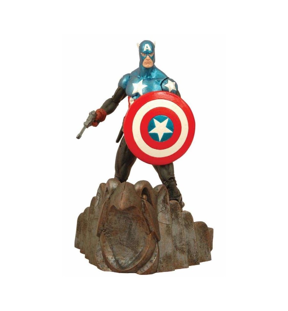 Figura Diamond Select Toys Marvel Nuevo Capitan America