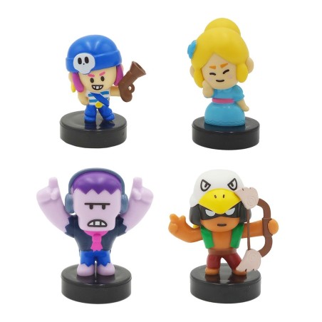 Figuras Brawl Stars Blister Pack 4 Aleatorio