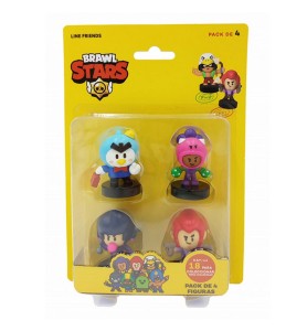 Figuras Brawl Stars Blister Pack 4 Aleatorio