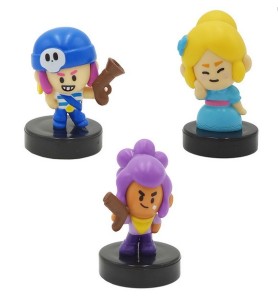 Figuras Brawl Stars Caja  Pack 3 Aleatorio