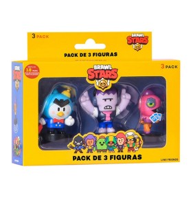 Figuras Brawl Stars Caja  Pack 3 Aleatorio