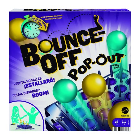 Juego De Mesa Mattel Bounce Off Pop - Out!