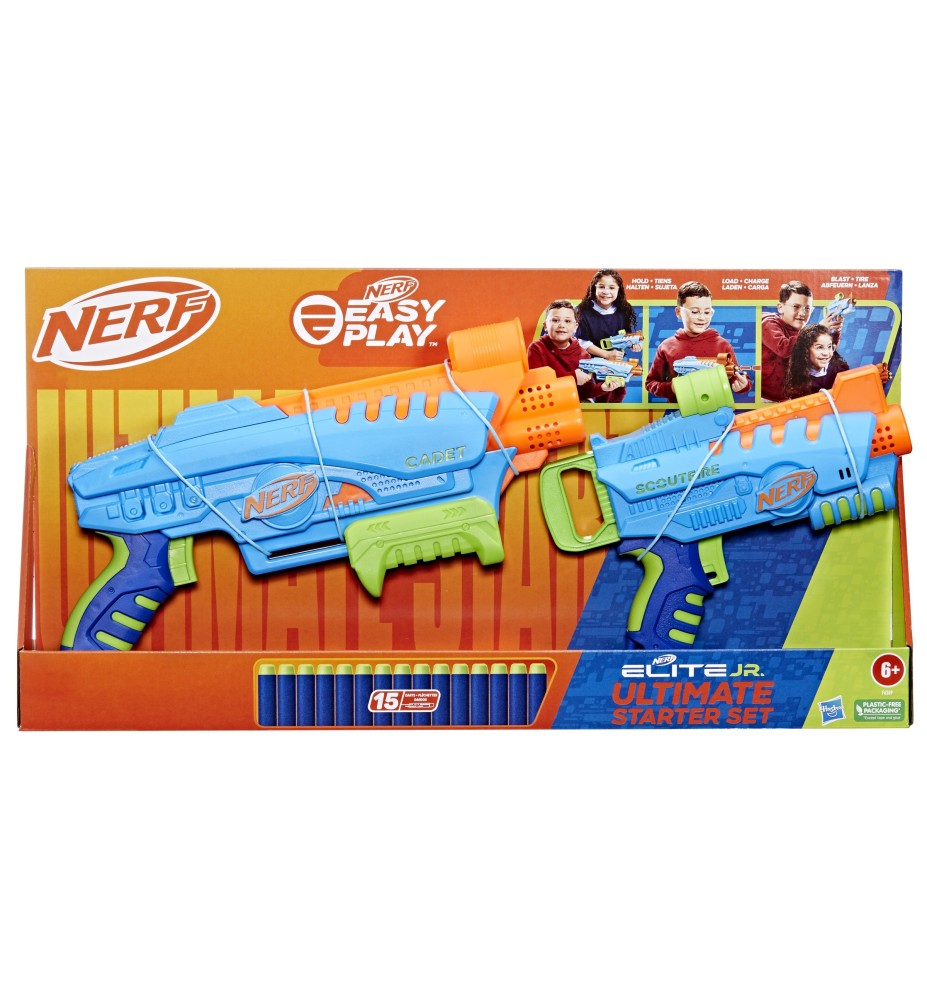 Set Doble Lanzadores Hasbro Nerf Elite Junior Ultimate Starter