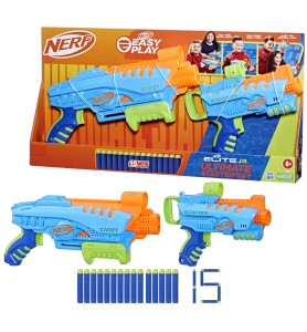 Set Doble Lanzadores Hasbro Nerf Elite Junior Ultimate Starter