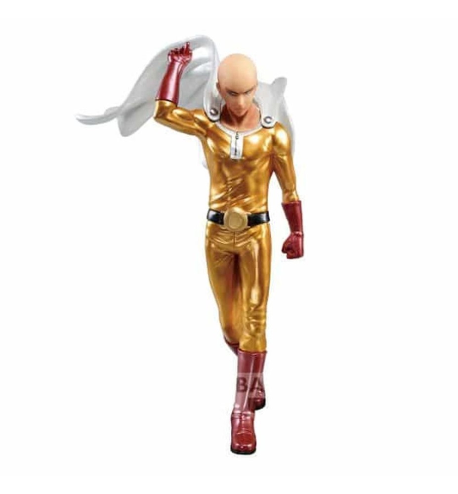 Figura Banpresto One Punch Man Dxf Premium Saitama Metalic Color 20cm