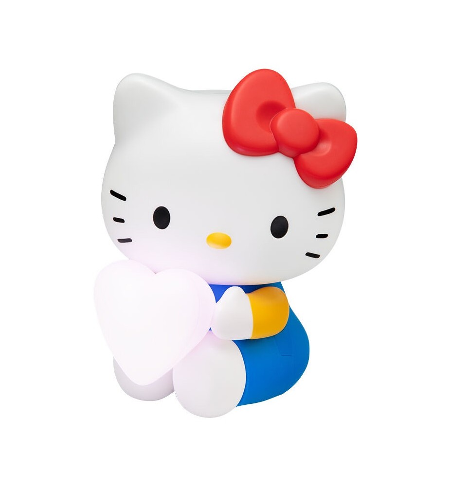 Lámpara 3d Paladone Hello Kitty Con Corazón 16 Cm