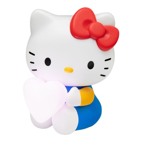 Lámpara 3d Paladone Hello Kitty Con Corazón 16 Cm