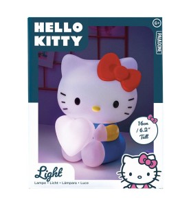 Lámpara 3d Paladone Hello Kitty Con Corazón 16 Cm