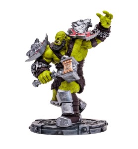 Figura Mcfarlane Toys World Of Warcraft Orc Warrior & Orc Shaman Rare 15cm