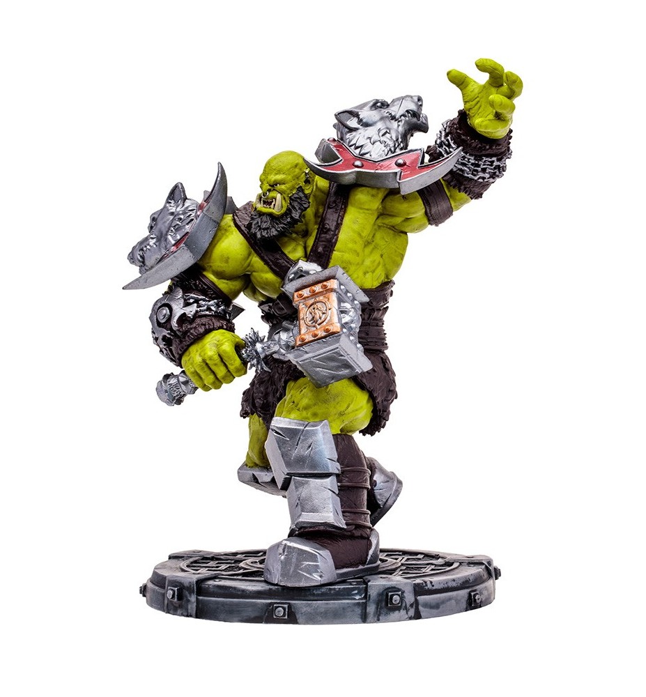 Figura Mcfarlane Toys World Of Warcraft Orc Warrior & Orc Shaman Rare 15cm