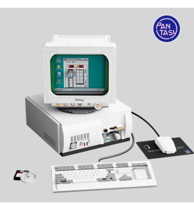 Maqueta Retro Computer Set Construccion Joyside Series 24 Cm