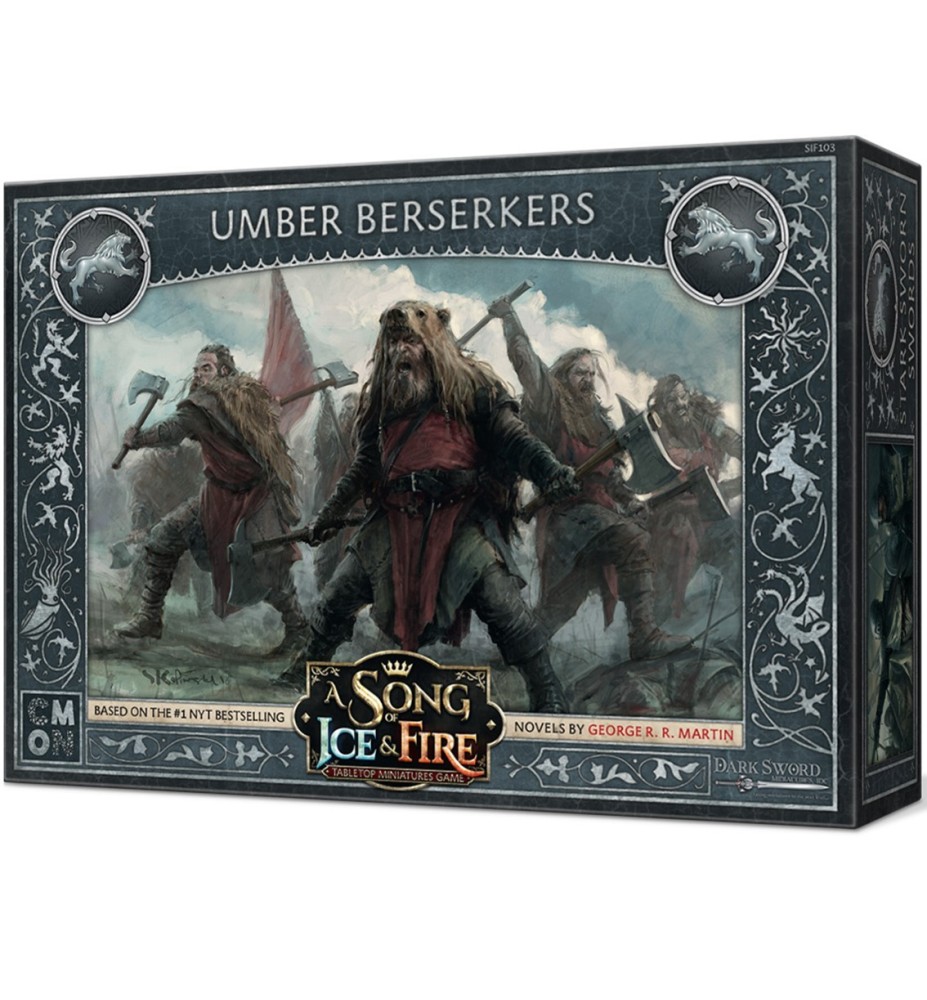 Juego De Mesa Asmodee Cancion De Hielo Y Fuego: Berserkers Umber Pegi 14