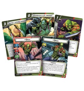 Juego De Mesa Marvel Champions: Drax 60 Cartas Pegi 14