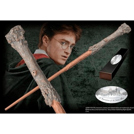 Replica The Noble Collection Harry Potter Varita Del Personaje Harry Potter