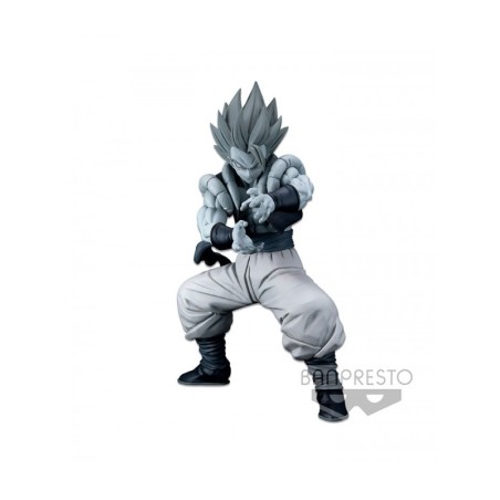 Figura Banpresto Dragon Ball Super Super Saiyan Blue Gogeta Tones Blanco & Negro Master Stars Piece