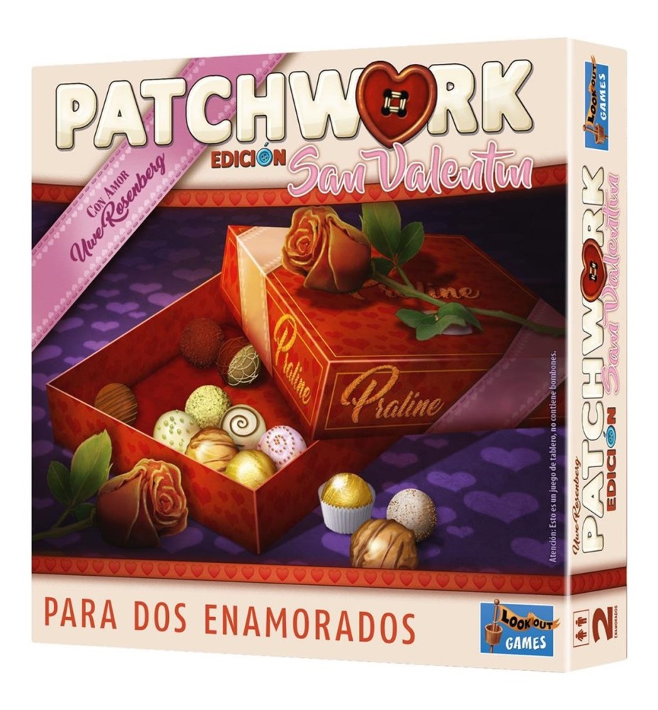 Juego De Mesa Patchwork San Valentin Pegi 8