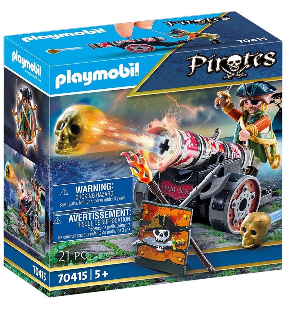 Playmobil Pirates Pirata Con Cañon