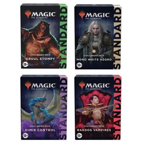 Juego De Cartas Caja De Sobres Wizard Of The Coast Magic The Gathering Expositor De Challenger Deck 2022 8 Expositores Inglés