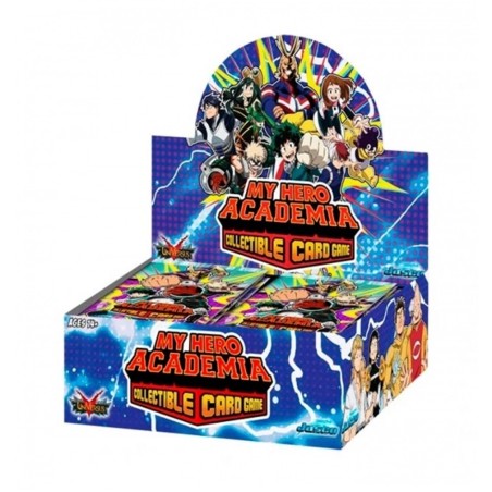 Juego De Cartas My Hero Academia Booster Box Display Ola 1 (24 Unidades) Inglés