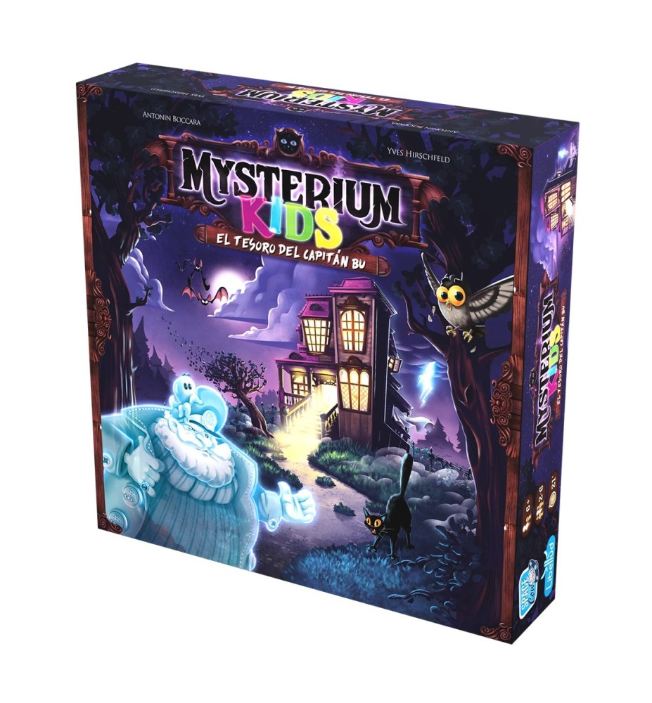 Juego De Mesa Mysterium Kids: El Tesoro Del Capitán Bu Pegi 6