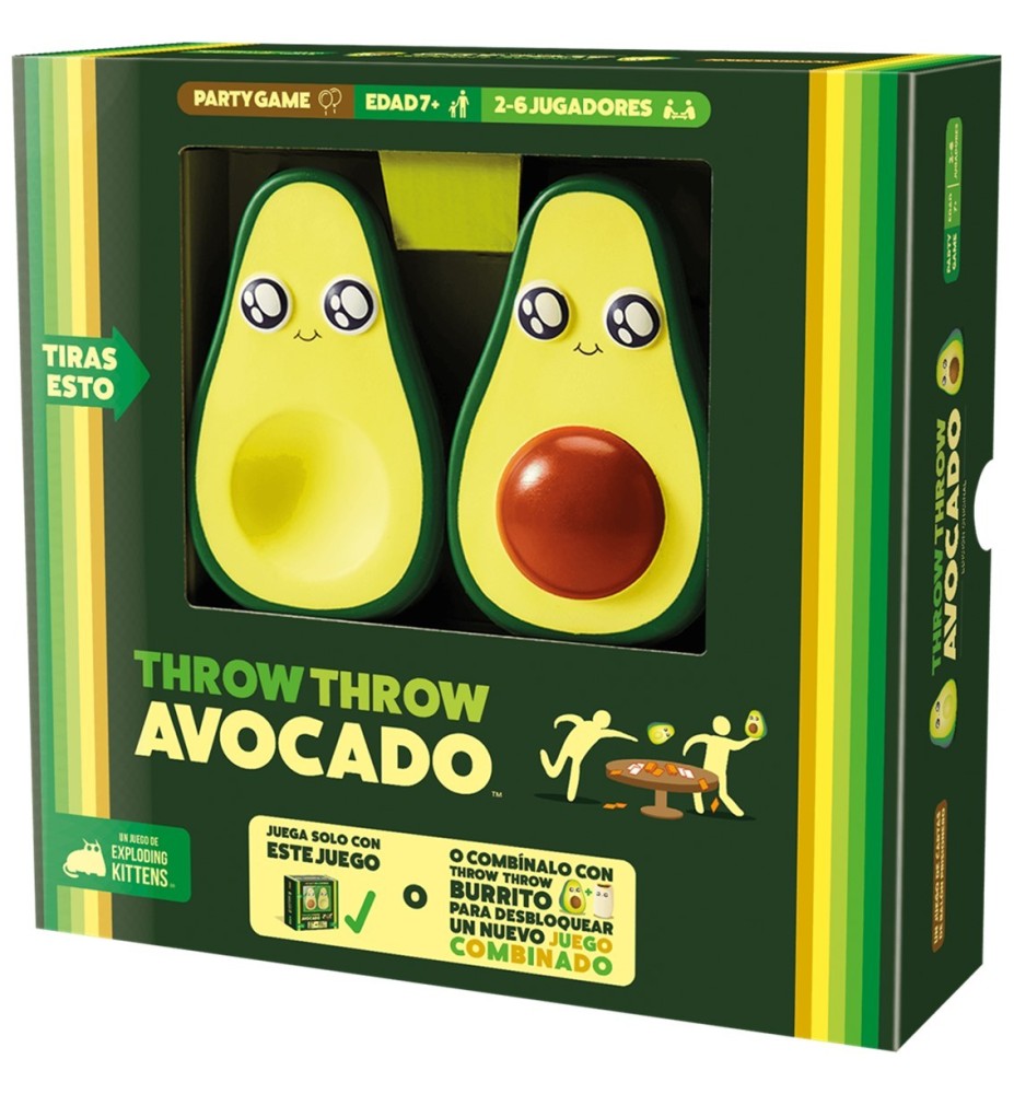 Juego De Mesa Throw Throw Avocado Pegi 7