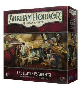 Juego De Mesa Arkham Horror: Las Llaves Escarlata Exp Investigadores Pegi 14