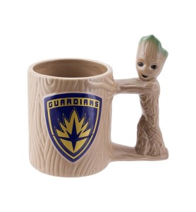 Taza 3d Paladone Marvel Guardianes De La Galaxia Groot