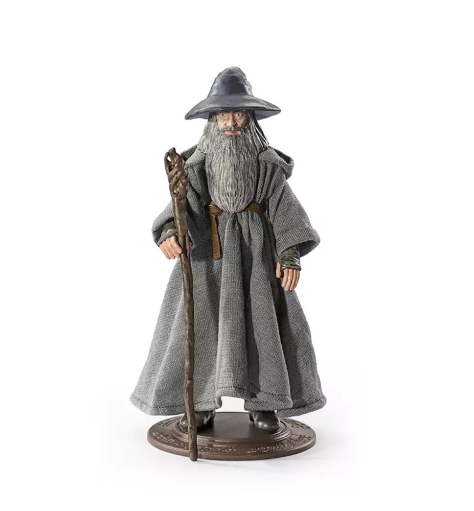 Figura The Noble Collection Bendyfigs El Señor De Los Anillos Gandalf