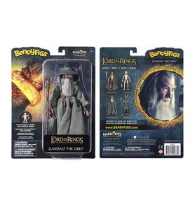 Figura The Noble Collection Bendyfigs El Señor De Los Anillos Gandalf