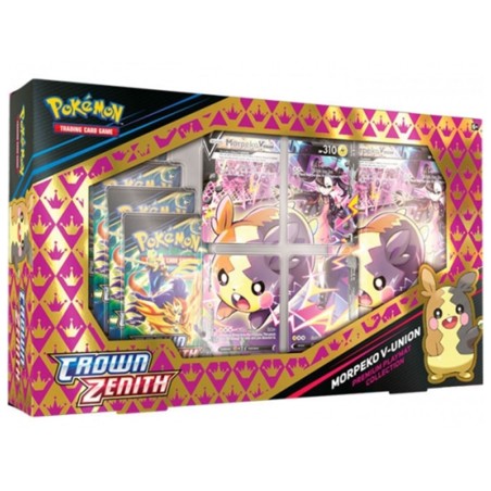 Juego De Cartas Pokémon Tcg Morpeko V - Union 12.5 Playmat Box Cenit Supremo Inglés