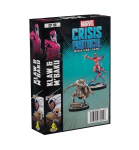 Juego De Mesa Marvel Crisis Protocol Klaw And M´baku (ingles)