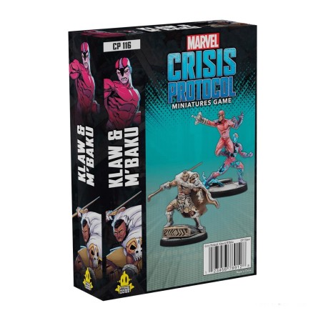 Juego De Mesa Marvel Crisis Protocol Klaw And M´baku (ingles)