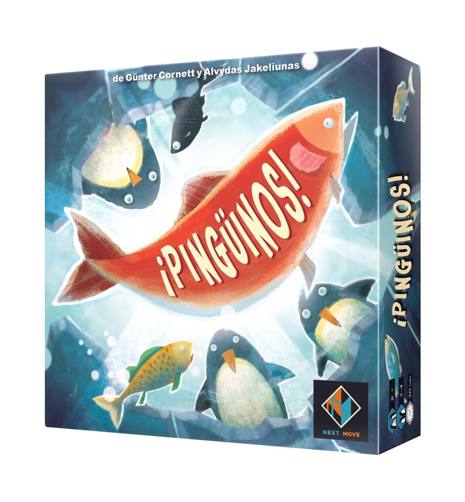 Juego De Mesa ¡pingüinos! Edad Recomendada 8 Años