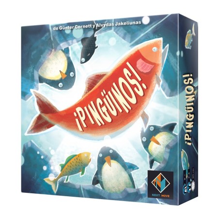 Juego De Mesa ¡pingüinos! Edad Recomendada 8 Años