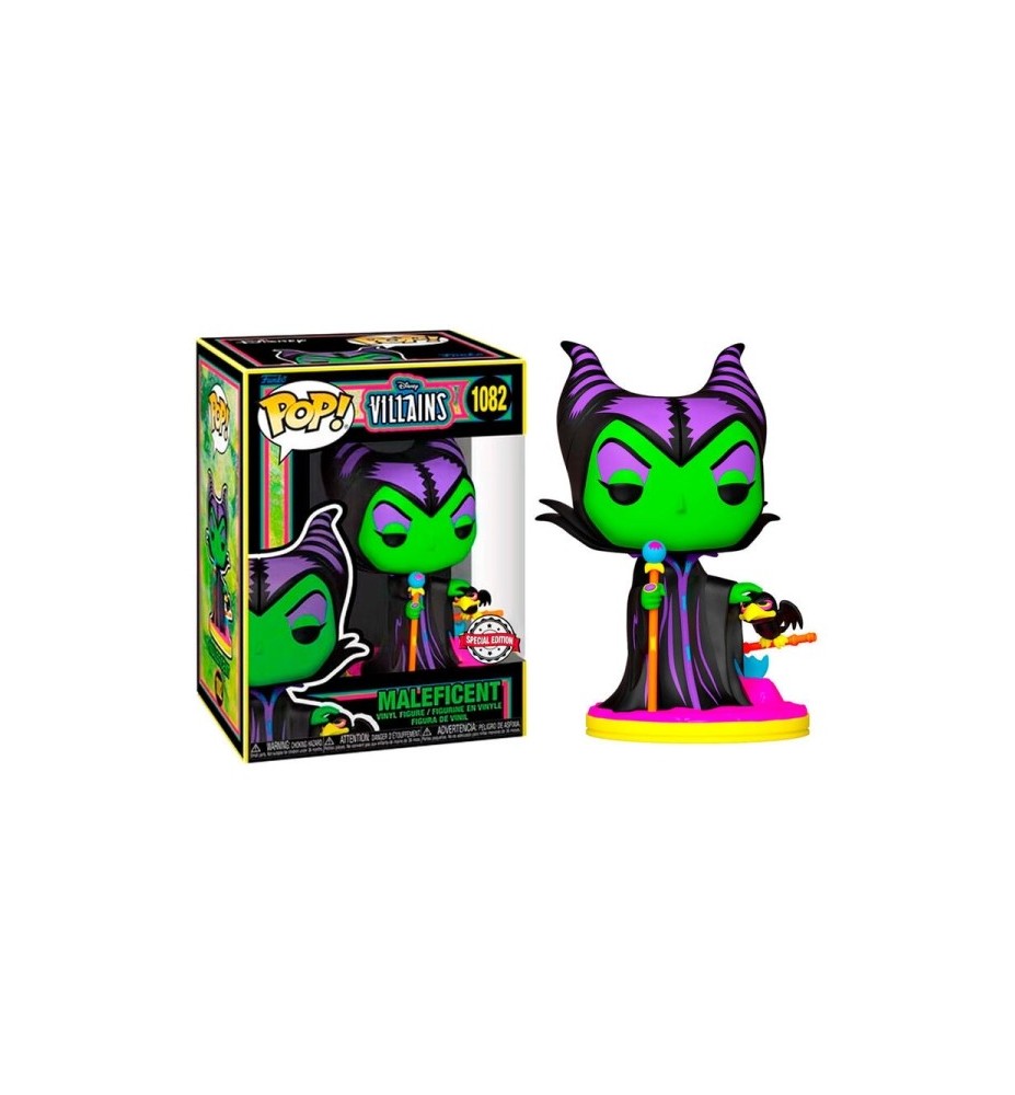 Funko Pop Disney Villanos Malefica Edicion Especial Brillante 60396