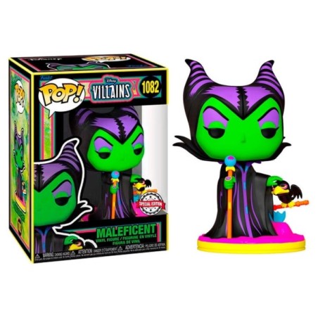 Funko Pop Disney Villanos Malefica Edicion Especial Brillante 60396