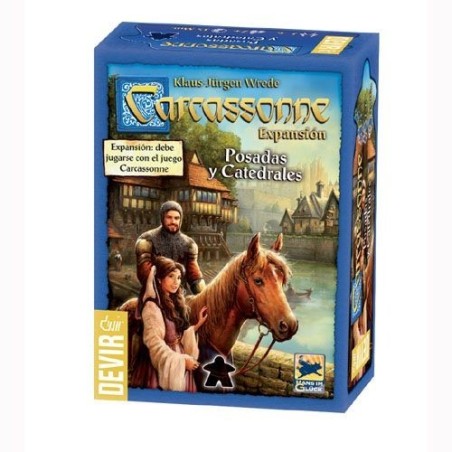 Juego De Mesa Devir Carcassonne Posadas Y Catedrales