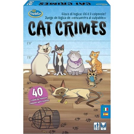 Juego De Mesa Cat Crimes