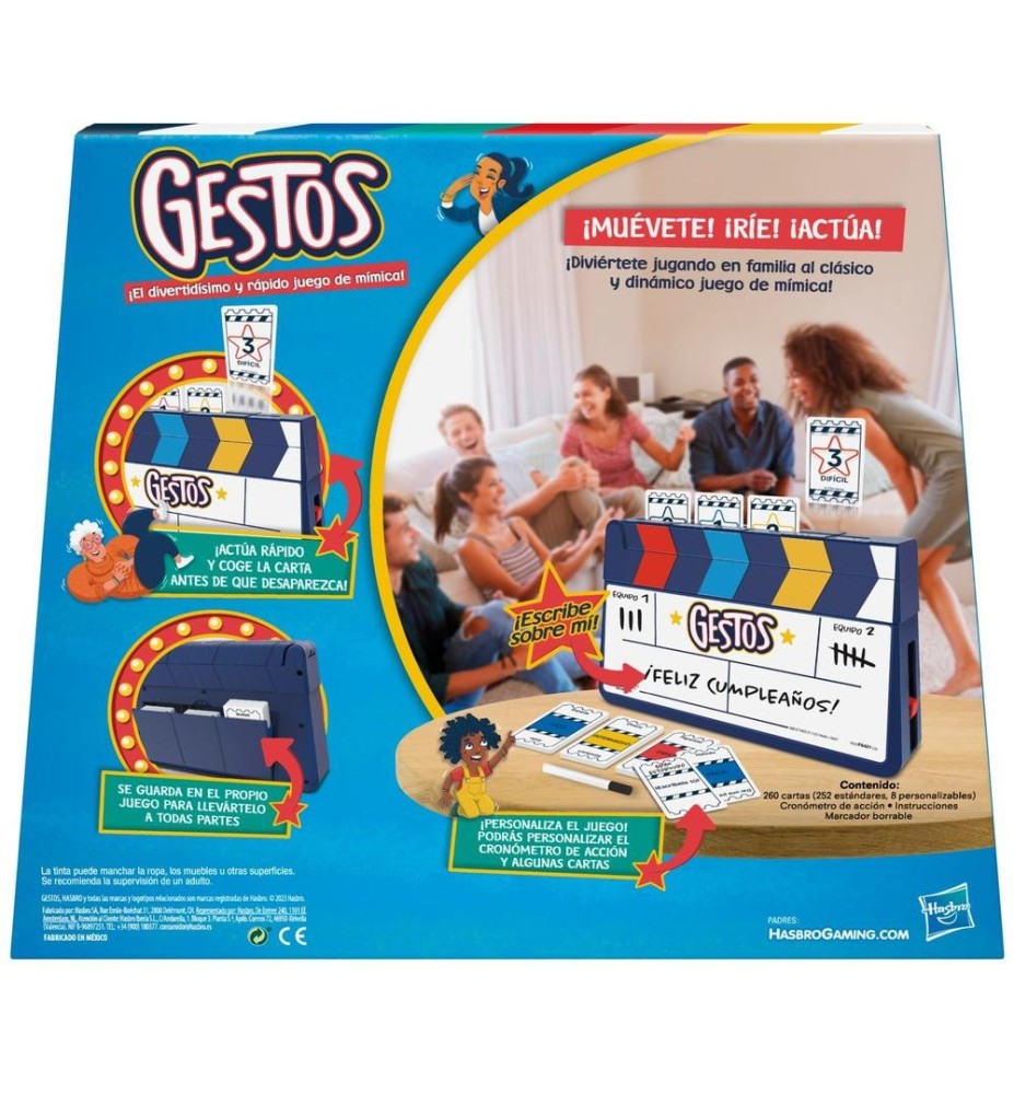 Juego De Mesa Hasbro Gestos