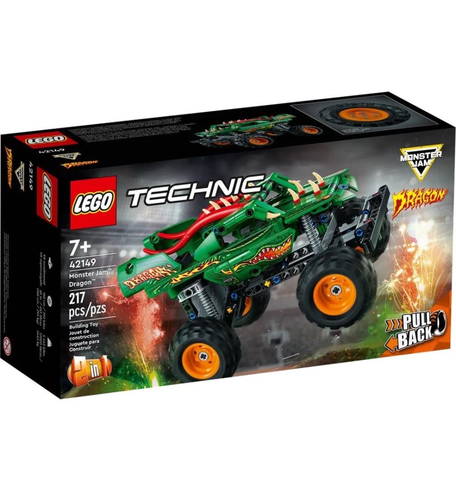 Lego Technic Monster Jam Dragon